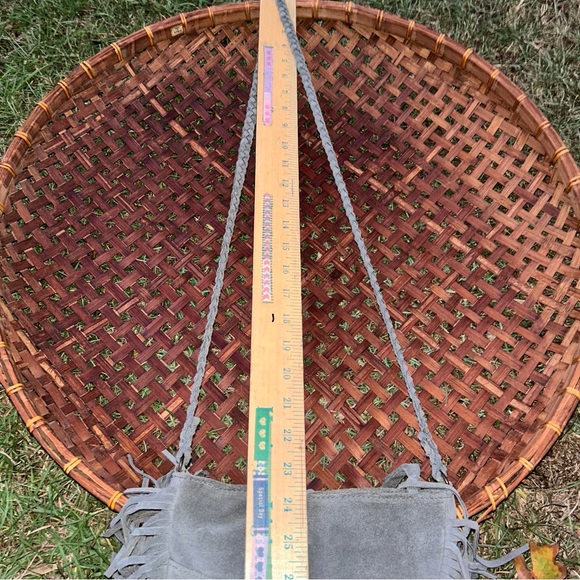 Ecote Suede Fringe Crossbody - Picture 2 of 9